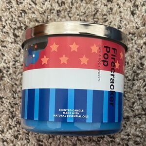 Bath & Body Works Red, White and Blue Candle